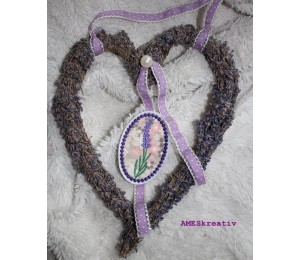 Stickdatei - Lavendel inkl. ITH Beutel & Herz